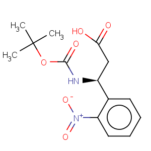 CAS No:500770-83-2 boc-(s)-3-amino-3-(2-nitro-phenyl)-propionic acid