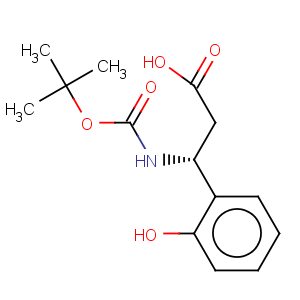 CAS No:500788-88-5 boc-(r)-3-amino-3-(2-hydroxy-phenyl)-propionic acid