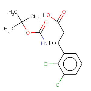 CAS No:500788-91-0 boc-(r)-3-amino-3-(2,3-dichloro-phenyl)-propionic acid