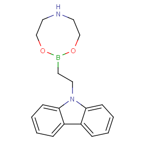 CAS No:501014-45-5 2-(2-carbazol-9-ylethyl)-1,3,6,2-dioxazaborocane