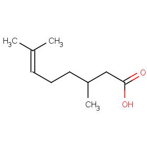 CAS No:502-47-6 3,7-dimethyloct-6-enoic acid