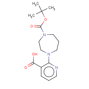 CAS No:502133-49-5 3-Pyridinecarboxylicacid, 2-(hexahydro-1H-1,4-diazepin-1-yl)-