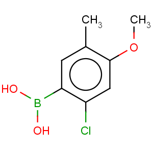 CAS No:502159-66-2 2-Chloro-5-methyl-4-methoxyphenylboronic acid