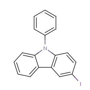 CAS No:502161-03-7 3-iodo-9-phenylcarbazole