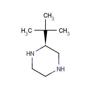 CAS No:502482-37-3 (s)-2-tert-butyl-piperazine