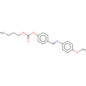 CAS No:50261-07-9 4'-n-butoxycarbonyloxybenzylidene-4-methoxyaniline4''-N-BUTOXYCARBONYLOXYBENZYLIDENE-4-METHOXYANILINE 99+%