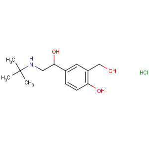 CAS No:50293-90-8 4-[(1R)-2-(tert-butylamino)-1-hydroxyethyl]-2-(hydroxymethyl)phenol