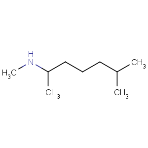 CAS No:503-00-4 2-Heptanamine,N,6-dimethyl-