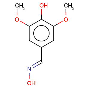 CAS No:5032-13-3 Benzaldehyde,4-hydroxy-3,5-dimethoxy-, oxime