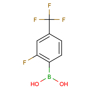 CAS No:503309-11-3 [2-fluoro-4-(trifluoromethyl)phenyl]boronic acid