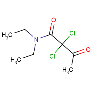 CAS No:50433-06-2 2,2-dichloro-N,N-diethyl-3-oxobutanamide