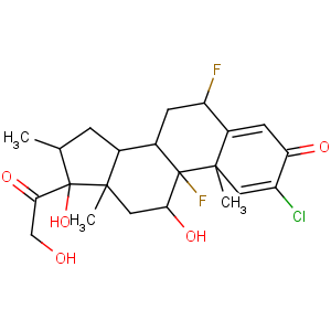 CAS No:50629-82-8 (6S,8S,9R,10S,11S,13S,14S,16R,17R)-2-chloro-6,9-difluoro-11,<br />17-dihydroxy-17-(2-hydroxyacetyl)-10,13,16-trimethyl-6,7,8,11,12,14,15,<br />16-octahydrocyclopenta[a]phenanthren-3-one