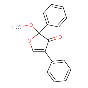 CAS No:50632-57-0 2-methoxy-2,4-diphenylfuran-3-one