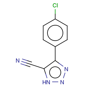 CAS No:50710-06-0 5-(4-chloro-phenyl)-3h-[1,2,3]triazole-4-carbonitrile