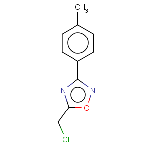 CAS No:50737-29-6 5-(chloromethyl)-3-(4-methylphenyl)-1,2,4-oxadiazole