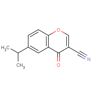 CAS No:50743-32-3 4-oxo-6-propan-2-ylchromene-3-carbonitrile