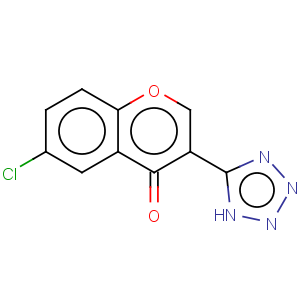 CAS No:50743-50-5 6-chloro-3-(1H-tetrazol-5-yl)-4H-chromen-4-one