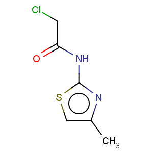 CAS No:50772-53-7 2-chloro-N-(4-methyl-1,3-thiazol-2-yl)acetamide