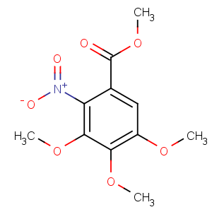 CAS No:5081-42-5 methyl 3,4,5-trimethoxy-2-nitrobenzoate