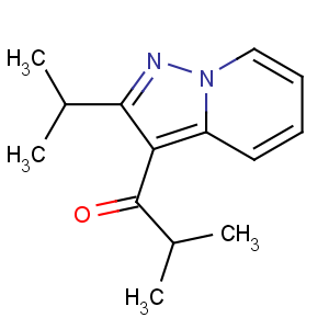 CAS No:50847-11-5 2-methyl-1-(2-propan-2-ylpyrazolo[1,5-a]pyridin-3-yl)propan-1-one