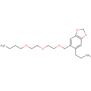 CAS No:51-03-6 5-[2-(2-butoxyethoxy)ethoxymethyl]-6-propyl-1,3-benzodioxole