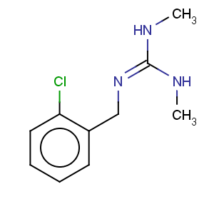 CAS No:51-13-8 Guanidine,N-[(2-chlorophenyl)methyl]-N',N''-dimethyl-