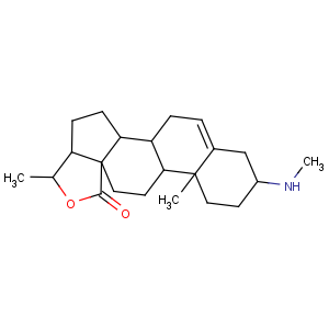 CAS No:510-31-6 (20s)-20-hydroxy-3?-(methylamino)pregn-5-en-18-oic acid ?-lactone