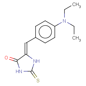 CAS No:51009-65-5 4-Imidazolidinone,5-[[4-(diethylamino)phenyl]methylene]-2-thioxo-
