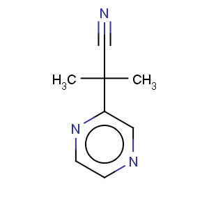 CAS No:5106-58-1 2-methyl-2-pyrazin-2-yl-propionitrile