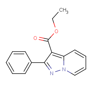 CAS No:51065-76-0 ethyl 2-phenylpyrazolo[1,5-a]pyridine-3-carboxylate