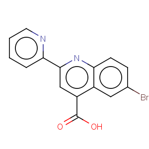 CAS No:5109-98-8 6-Bromo-2-pyridin-2-ylquinoline-4-carboxylic acid