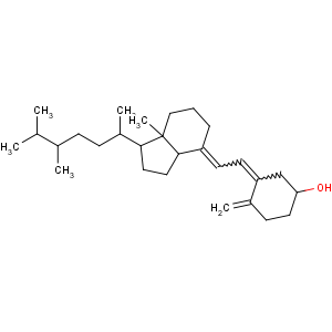 CAS No:511-28-4 (1S,3Z)-3-[(2E)-2-[(1R,3aS,7aR)-1-[(2R,5S)-5,<br />6-dimethylheptan-2-yl]-7a-methyl-2,3,3a,5,6,<br />7-hexahydro-1H-inden-4-ylidene]ethylidene]-4-methylidenecyclohexan-1-ol