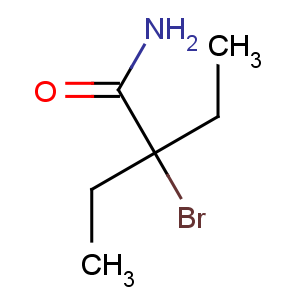 CAS No:511-70-6 Butanamide,2-bromo-2-ethyl-