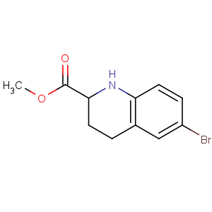 CAS No:511230-72-1 methyl 6-bromo-1,2,3,4-tetrahydroquinoline-2-carboxylate