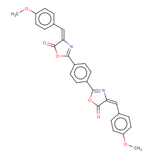 CAS No:51202-86-9 2,2'-(1,4-Phenylene)bis[4-[(4-methoxyphenyl)methylene]oxazol-5(4H)-one]