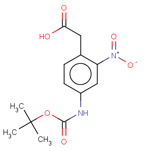 CAS No:512180-63-1 2-(4-(TERT-BUTOXYCARBONYLAMINO)-2-NITROPHENYL)ACETIC ACID