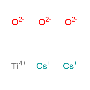 CAS No:51222-65-2 Cesium titanium oxide