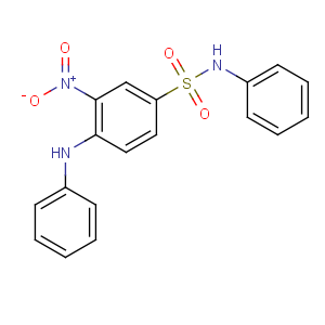 CAS No:5124-25-4 4-anilino-3-nitro-N-phenylbenzenesulfonamide
