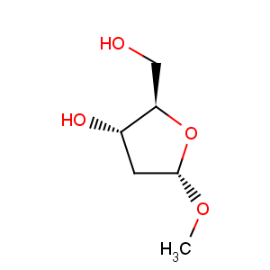 CAS No:51255-17-5 Methyl-2-deoxy-alpha-D-ribofuranoside