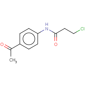 CAS No:51256-02-1 n-(4-acetylphenyl)-3-chloropropanamide