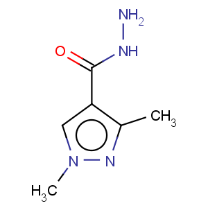 CAS No:512810-25-2 1h-pyrazole-4-carboxylicacid,1,3-dimethyl-,hydrazide(9ci)