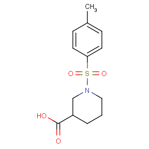 CAS No:5134-62-3 1-(4-methylphenyl)sulfonylpiperidine-3-carboxylic acid