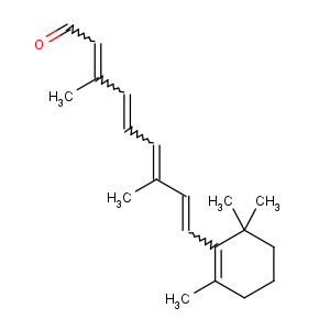 CAS No:514-85-2 (2E,4E,6Z,8E)-3,7-dimethyl-9-(2,6,6-trimethylcyclohexen-1-yl)nona-2,4,6,<br />8-tetraenal