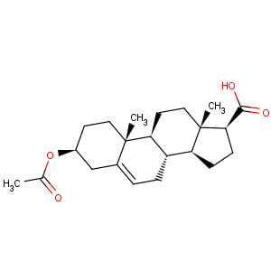 CAS No:51424-66-9 Androst-5-ene-17-carboxylicacid, 3-(acetyloxy)-, (3b)- (9CI)