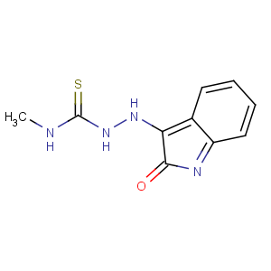 CAS No:51449-14-0 Hydrazinecarbothioamide,2-(1,2-dihydro-2-oxo-3H-indol-3-ylidene)-N-methyl-