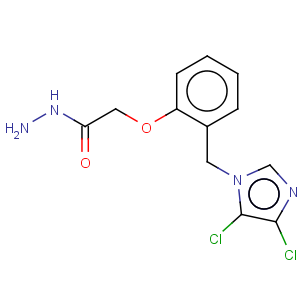 CAS No:514803-20-4 2-{2-[(4,5-Dichloro-1H-imidazol-1-yl)methyl]phenoxy}acetohydrazide