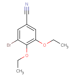 CAS No:514856-13-4 3-bromo-4,5-diethoxybenzonitrile