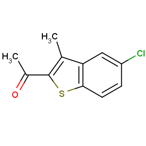 CAS No:51527-18-5 1-(5-chloro-3-methyl-1-benzothiophen-2-yl)ethanone