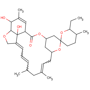 CAS No:51596-11-3 Milbemycin B,5-O-demethyl-28-deoxy-6,28-epoxy-25-ethyl-, (6R,25R)-