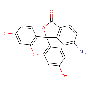 CAS No:51649-83-3 5-amino-3',6'-dihydroxyspiro[2-benzofuran-3,9'-xanthene]-1-one